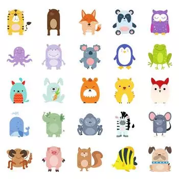 50 Cartoon Cute Cream Ins Wind Children S Graffiti Stickers Waterproof Suitcase Notebook Water Cup Stickers