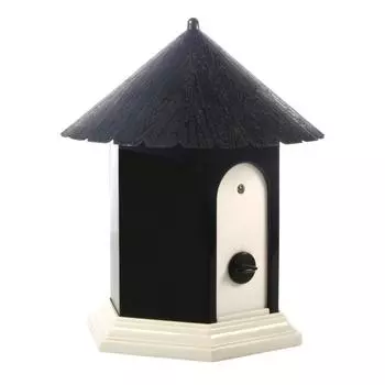 50-футовое устройство против лая, автоматическое ультразвуковое устройство для защиты от лая собак, водонепроницаемый регулируемый ультразвуковой контроль уровня коричневый