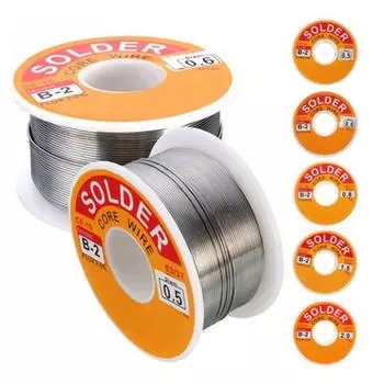 50 г 0,3/0,4/0,5/0,6/0,8/1,0 мм канифольный сердечник припоя оловянная проволока катушка сварочные инструменты Size 2