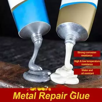 50 г A + B клей для ремонта металла, железная сталь, автоматический радиатор, закупорка воды, сварочный бак, специальный супер клей