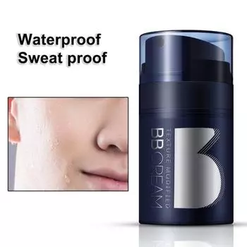 50 г BB-крем, водонепроницаемый, длительный, осветляющий кожу, стойкий эффект макияжа, BB-крем для мужчин пшеничный
