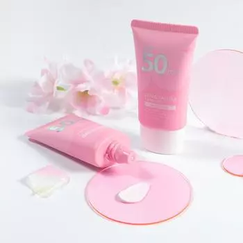 50 г Гладкая текстура основы под макияж для женщин и девочек, стойкая увлажняющая основа под макияж, солнцезащитный крем для активного отдыха, уход за кожей, косметика One Size