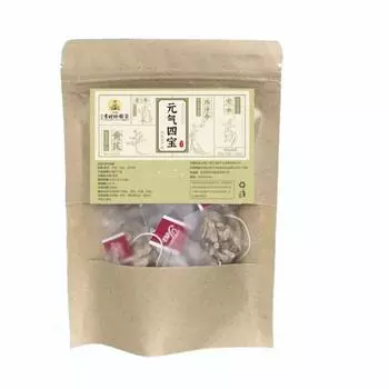 50 г Энергетический чай «Четыре сокровища» Женьшень Кодонопсис Астрагал Рейши Здоровый