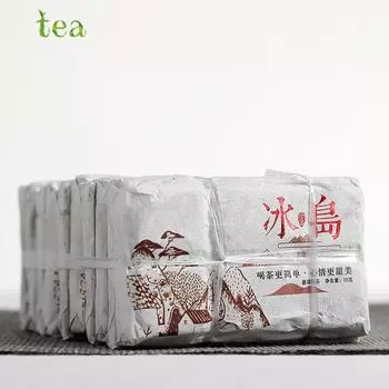 50 г Юньнаньский чай Пуэр, исландский алкоголь, большое дерево, старое дерево, пуэр, зрелый чай, кирпичный весенний чай