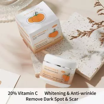 50 г крем с витамином С, крем для лица, отбеливающий крем для удаления темных пятен, крем для лица, ремонт, выцветание веснушек, средство для удаления меланина, осветляющий кожу, VC крем