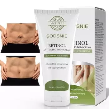 50 г лосьон для тела с ретинолом, увлажняющий, укрепляющий, укрепляющий, с витамином Е, восстановление растяжек, отбеливание, улучшение ухода за дряблой кожей 50g