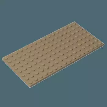 50 г Маленькие строительные блоки: Тонкая пластина 8x16, аксессуары 50g (approx. 3 pieces)