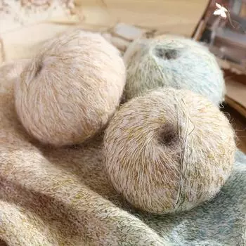 50 г/моток нитки из овечьего меха с градиентом, акрил, шерсть, мохер, ручная работа, шерстяная пряжа для детского свитера