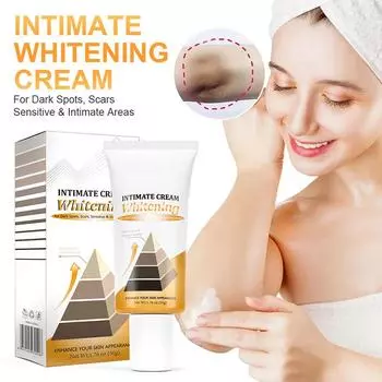 50 г отбеливающий крем для подмышек, осветляющий увлажняющий питательный крем для тела, удаляющий меланин для подмышек, коленей, ног, осветляющий уход за телом 50g