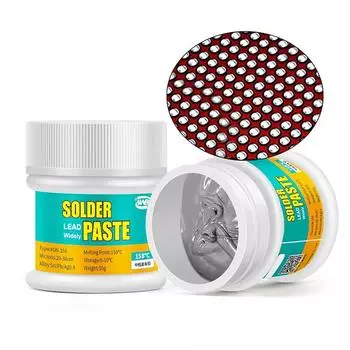 50 г паяльной оловянной пасты 138/158/183/217 температура плавления сварочный флюс крем для телефон материнская плата PCB SMT BGA ремонт и переделка инструменты