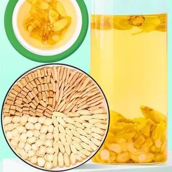 50 г Potent Four - травяной энергетический чай: Женьшень, кодонопсис, астрагал, рейши для благополучия