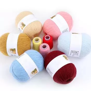 50 г/рулон 16S/3 зимняя одежда ручная вязка 100% шерсть пряжа для вязания своими руками шарф свитер