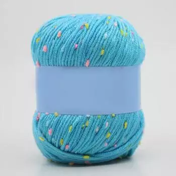50 г/рулон пряжа для вязания крючком ручная работа цветные точки сделай сам вязание для свитера шапки шарфа