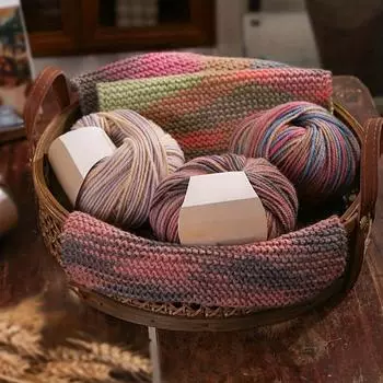 50 г/шар масляная крашеная шерстяная нить для ручного вязания вязаного свитера шарфа шапки куклы