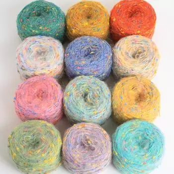 50 г/шарики вязаные крючком и спицами перчатки шапка пальто шарф кукла сумка одеяло наволочка