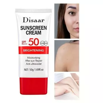 50 г солнцезащитного лосьона для тела, освежающего и нежирного ухода за кожей 50g