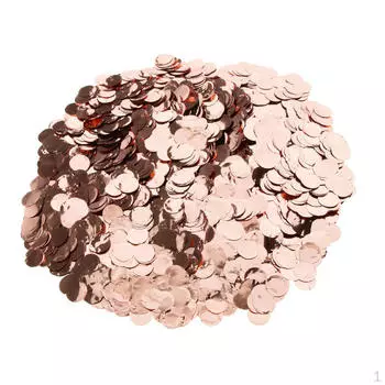 50 г сверкающий круглый стол, разбросанный конфетти, декор для свадебной вечеринки