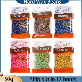 50 г твердый воск в зернах воск для депиляции горячая пленка безболезненная депиляция гранулы нагревательный воск машина для удаления волос на лице бикини ноги тело