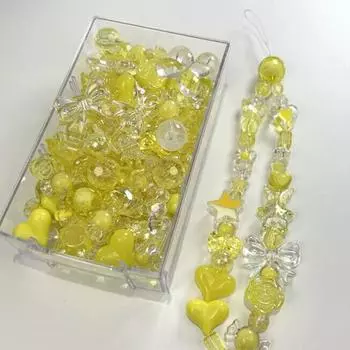 50 г Удобный бант Легкий DIY аксессуары ручной работы Прозрачные геометрические бусины для изготовления ювелирных изделий красный