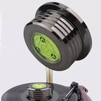 50 Гц LP Диск Стабилизатор Металлический Виниловый Проигрыватель Груза Зажим Для Проигрывателя Портативные Аудио Аксессуары Поставки розового золота