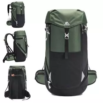 50 л Большая вместительная походная сумка для спорта на открытом воздухе Водонепроницаемый рюкзак для путешествий на короткие расстояния Кемпинг Природа Походная сумка