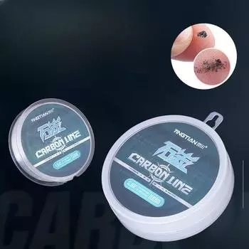 50 м 100 м карбоновая леска, передняя леска, мягкая карбоновая леска, каменная леска для рыбалки на плоту, морская леска, сублиния 0.6