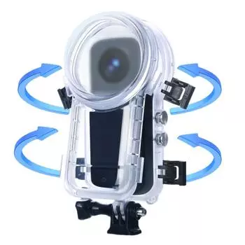 50 м водонепроницаемый чехол для ПК подводный бокс дайвинг защитный чехол для спортивной камеры 360 X4 замена