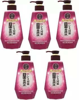 50 Megumi Stain Countermeasure Отбеливающая увлажняющая жидкость 230 мл x5 (Квази-лекарство)