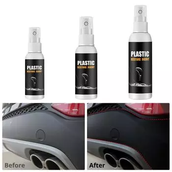 50 мл 100 мл автомобильный салон ремонт приборная панель зеркало заднего вида бытовой диван кожаная сумка пластик чистка пятен моющее средство 50ml+sponge