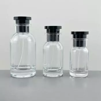 50 мл 100 мл байонетный флакон для духов, стеклянный пустой флакон с распылителем, 30 мл, перезаправляемый флакон-спрей, портативный дорожный косметический ароматизатор, образец дополнительного розлива glass