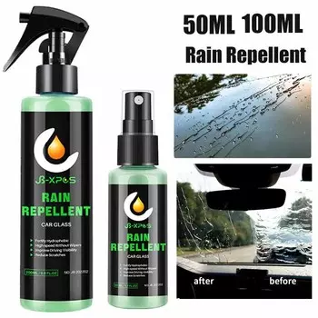 50 мл/100 мл водоотталкивающий спрей для автомобильного стекла авто керамическое покрытие лобовое стекло нано гидрофобная жидкость защитное покрытие репеллент