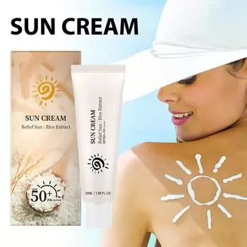 50 мл экстракт риса Spf50+ PA++++ солнцезащитный крем для лица и тела солнцезащитный крем