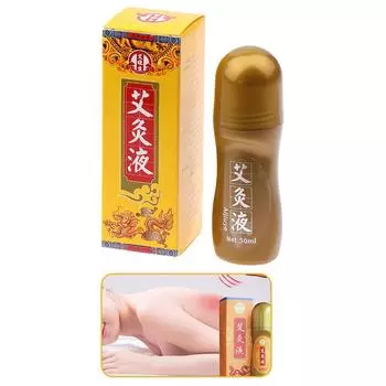 50 мл/бутылка жидкая полынь мокса уход роликовый гель для ревматоидного артрита суставов шеи талии one size