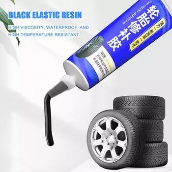 50 мл клей для ремонта шин, суперпрочный резиновый клей, черная резина, износостойкий, некорродирующий клей, мгновенное склеивание кожи