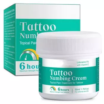 50 мл обезболивающая паста для бровей, губ, успокаивающая паста для депиляции кожи, обезболивающая паста, местный анестетик, максимальная сила, длится до 6-8 часов One Size