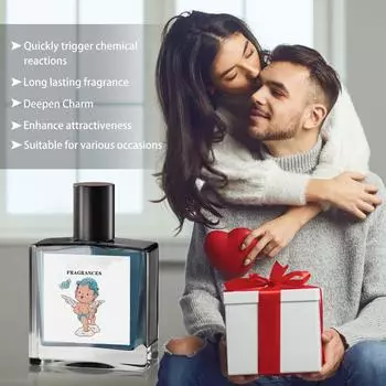 50 мл одеколон для мужчин, феромонный одеколон для мужчин, мужской одеколон Hypnosis, стойкие духи