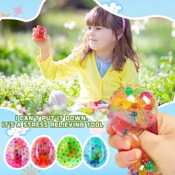 50 мл пены Большие бусины шарики мяч декомпрессионный мяч снятие стресса щипок щипок вентиляционный мяч One Size