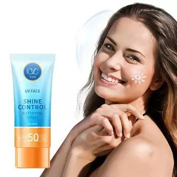 50 мл солнцезащитного крема SPF50. Составляют основу. Защитный крем после макияжа, увлажняющий лосьон, подходит как для лица, так и для тела. 50ml