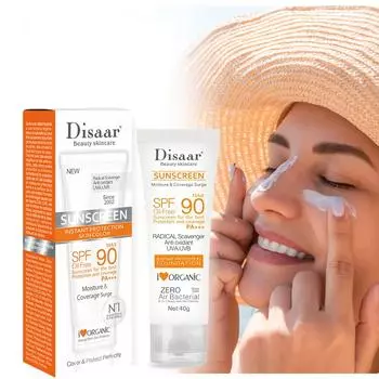 50 мл солнцезащитный крем, отбеливающий солнцезащитный крем, анти-УФ, антивозрастной увлажняющий крем для контроля масла 40g