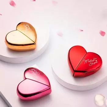 50 мл спрей-духи привлекательный элегантный безопасный парфюм в форме сердца для женщин красный