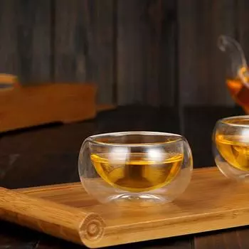 50 мл стеклянная чашка с двойными стенками, прозрачная мини-чашка для виски, чашки для кофе эспрессо