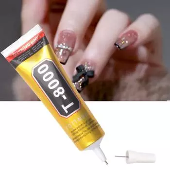 50 мл T8000 Ремонтный клей Мини Удобный Слабый Запах Широкого Применения Клей для Ювелирных Изделий