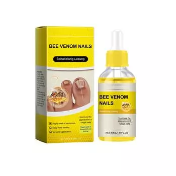 50 мл Жидкость для ухода за ногтями Восстанавливает мягкие ногти на руках и ногах Утолщает и осветляет ногти Увлажняет и очищает Уход за ногтями One Size
