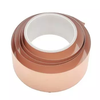 50 мм X 3 м Emi медная фольга экранирующая лента проводящая самоклеящаяся барьерная гитара