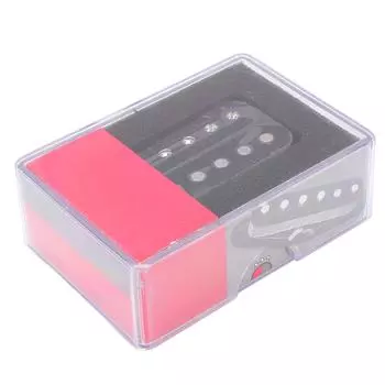 50 мм звукосниматель хамбакер Alnico 5 магнитов двойной катушки звукосниматель для 6-струнной электрогитары бас черный