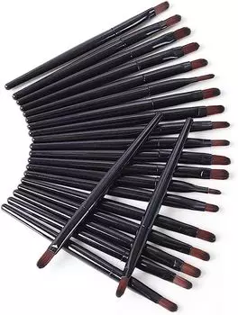 50 многофункциональных кистей для макияжа, кисть для губ, одноразовая кисть для макияжа с блеском для губ 50 многофункциональных кистей для макияжа, кисть для губ, кисть для бровей