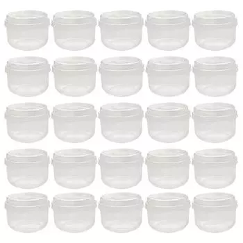 50 наборов пухлых пудинговых стаканчиков, йогуртовых десертов, мини-мерных стаканов для шоколадного чизкейка, своими руками из полипропилена прозрачный