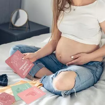 50 новых вдохновляющих и ободряющих открыток для беременных женщин и мам One Size