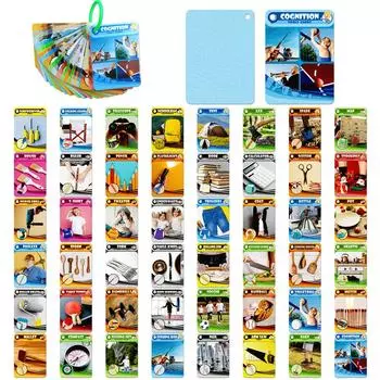 50 Occupational Supplies, Daily Necessities, Children S Cognitive Enlightenment, Education, Cognitive Cards, Education Cards