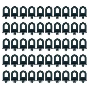 50 Pack Plastic Greenhouse Hanging Hooks Plant Flower Hanger Clips Garden Accessories Fastener Tied Buckle Green